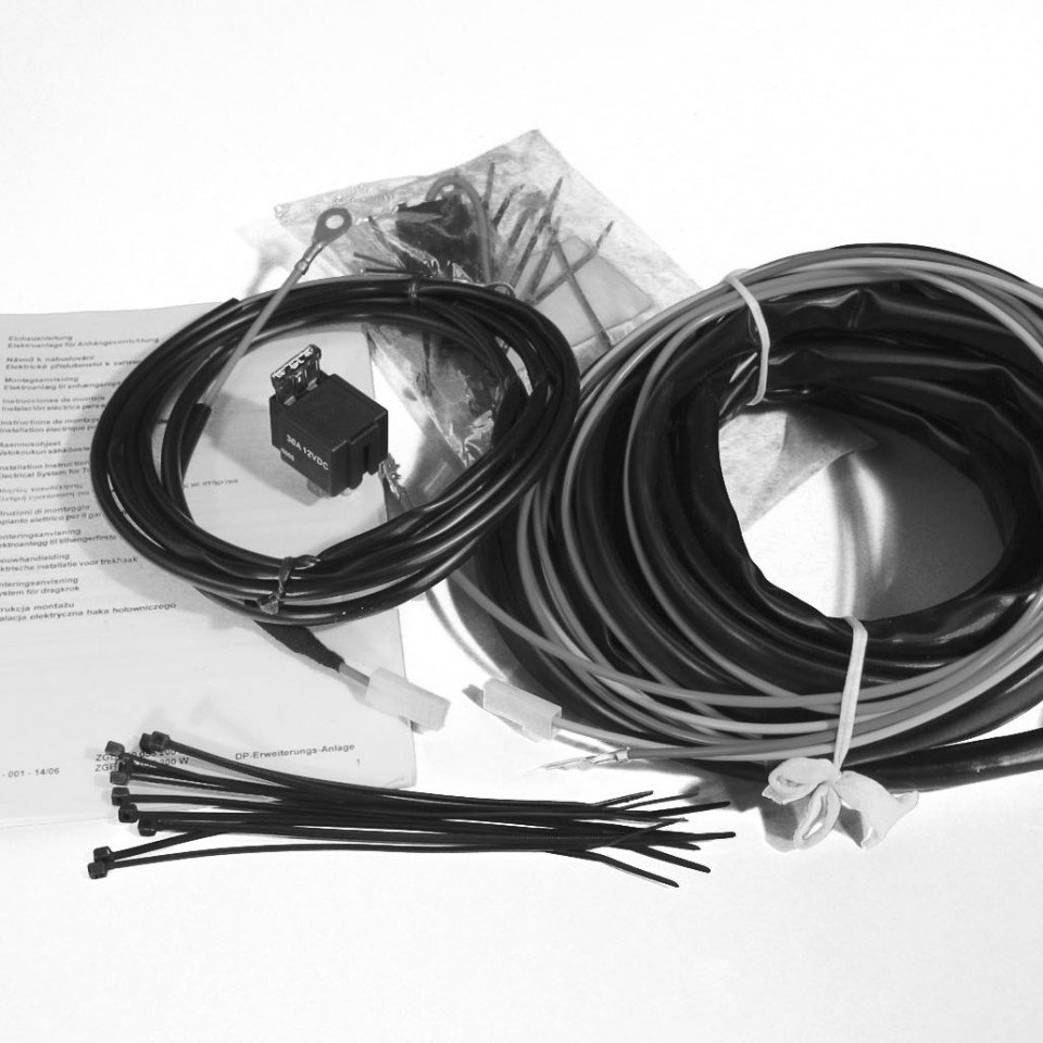 Permanent strøm- og ladekabel Utvidelsessett