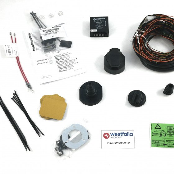 Westfalia 314436900113 Set Gancio Traino Completo Con Impianto Elettrico Per Opel Corsa (01/15)